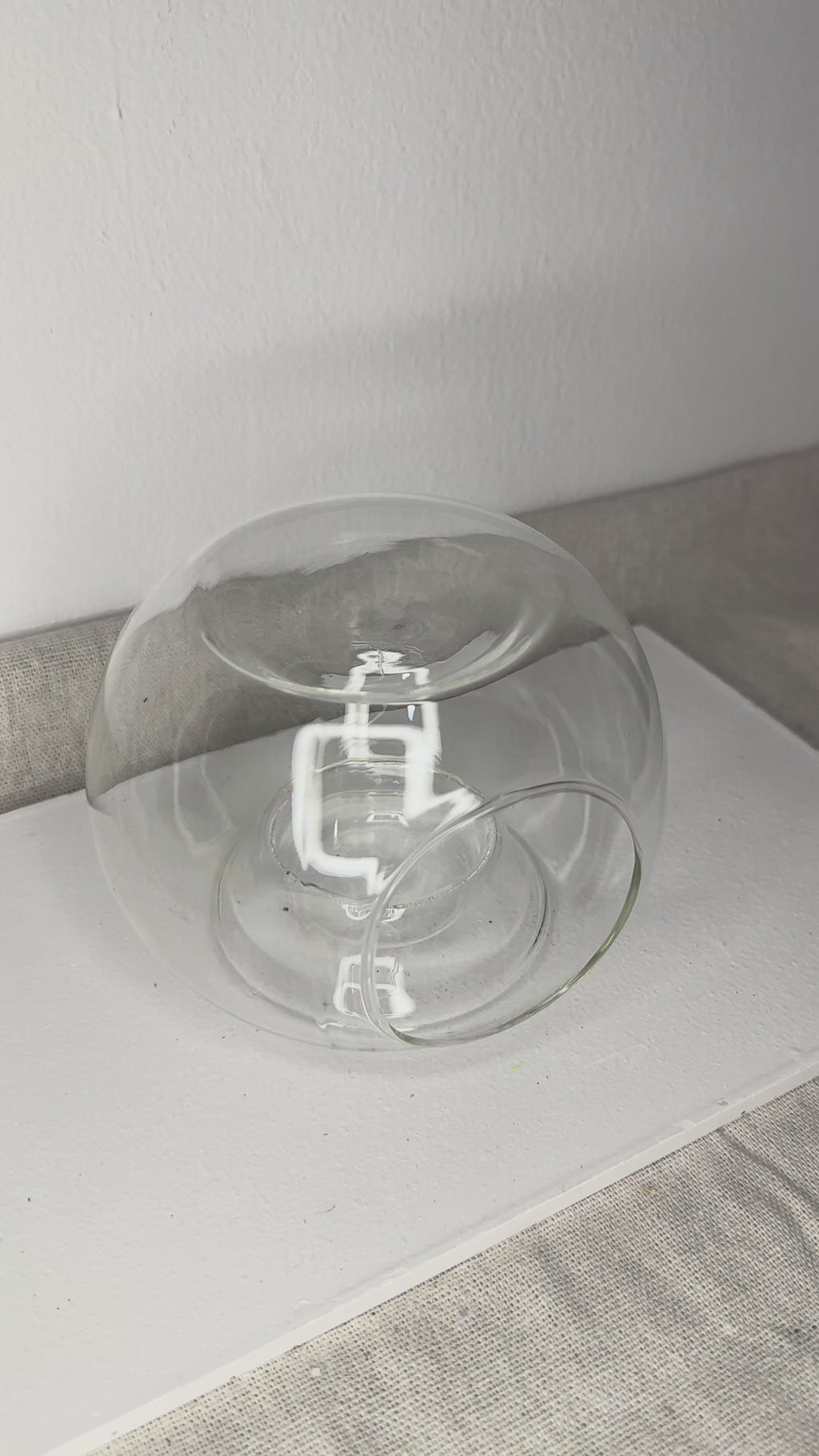 Γυάλινος Αρωματιστής Wax Melt – Σφαιρικός