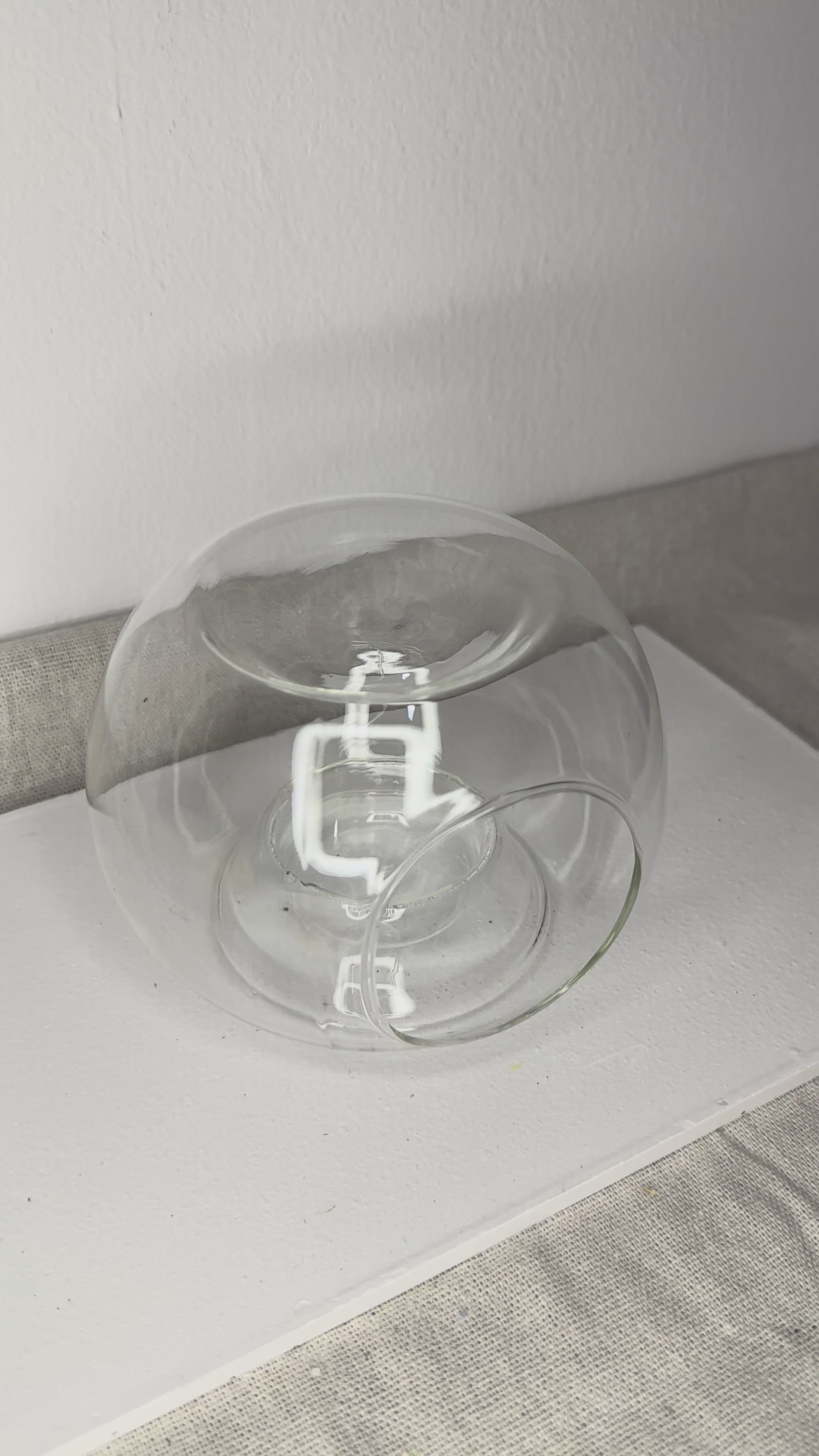 Γυάλινος Αρωματιστής Wax Melt – Σφαιρικός